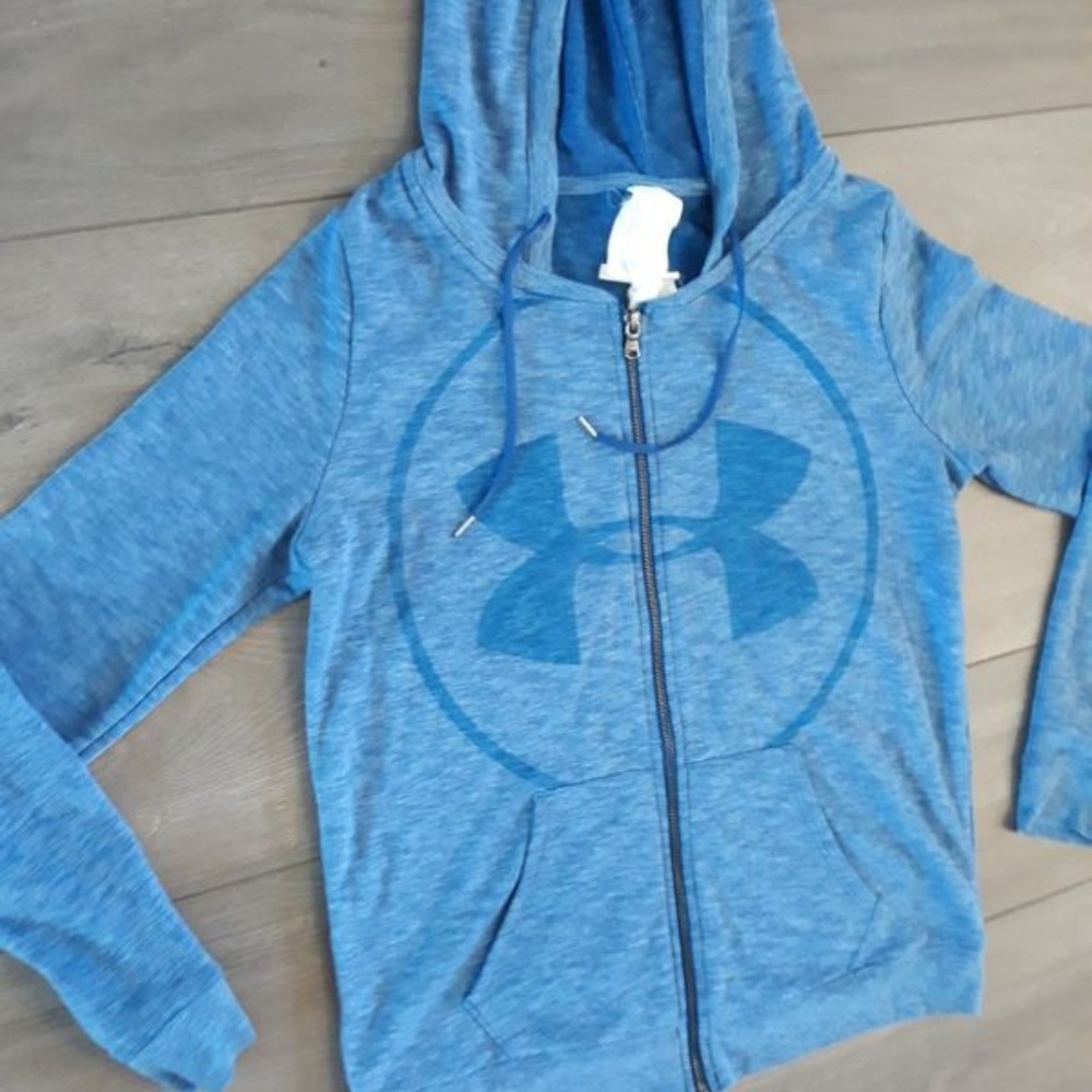 UNDER ARMOUR SMALL HOODIE WOMEN'S BLUE